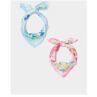 Joe Browns 2Pc Watercolour Satin Scarves