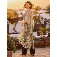 Joe Browns Sequin Devore Sunset Kimono