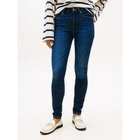 Tommy Hilfiger Como Mid Rise Skinny Jeans - Blue
