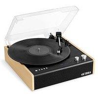 Victrola Victrola Eastwood Belt Drive Bluetooth Turntable Black & Bamboo