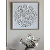 Gallery Unfurling Petals Framed Art 680X30X680Mm