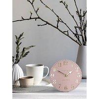 Gallery Arabic Mantel Clock Blush Pink 6In