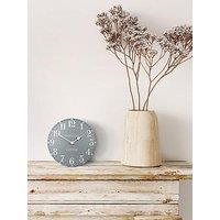 Gallery Arabic Mantel Clock Flax Blue 6In