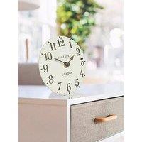 Gallery Arabic Mantel Clock Limestone 6In