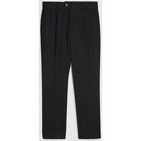 River Island Boys Tailored Suit Trousers - Black