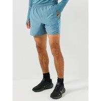 Nike Mens Miler Dri-Fit Running 5 Inch Shorts - Blue