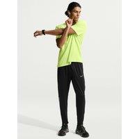 Nike Mens Miler Drawcord Waist Reflective Running Trousers - Black