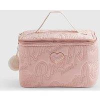 River Island Girls Nylon Ri Scripty Lunchbox - Pink