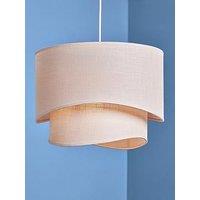 The Very Collection Wavy Tiered Easy-Fit Light Shade