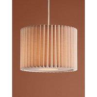 The Very Collection Small Knife Pleat Easy-Fit Light Shade With Diffuser