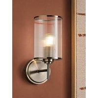 The Very Collection Ridged Glass Wall Light