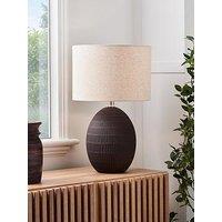 The Very Collection Textured Base Table Lamp