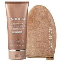 Gatineau Golden Glow Blurring Body Bronze Light Medium & Luxury Tanning Mitt Duo (Worth &Pound;52)