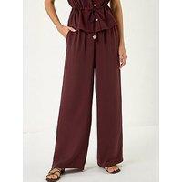Roman Crepe Elasticated Waist Trouser
