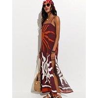 New Look Sun Maxi Dress - Brown
