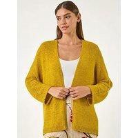 Roman Textured Knit Cardigan