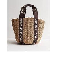 New Look Comme Ci Comme Ca Basket Bag - Brown