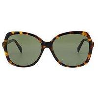 Karen Millen Oversized Sunglasses - Brown