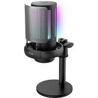 Trust Gxt238 Auron Illuminated Compact Usb Streaming Microphone, Black