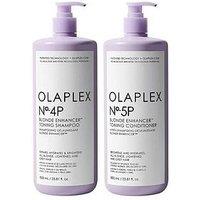 Olaplex No.4P Shampoo 1 Ltr & No.5P Conditioner 1Ltr