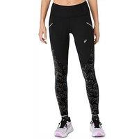 Asics Womens Lite-Show Reflective High Rise Running Tights - Black