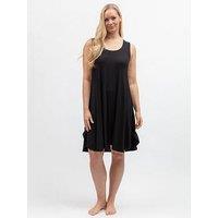Cyberjammies Grace Black Jersey Swing Nightdress