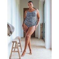 Curvy Kate Wild Horizon Bikini Brief - Black Print