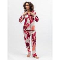 Cyberjammies Cyberjammies Blush Botanica Peach Floral Print L/Slv Pyjama Top & Bottoms Set