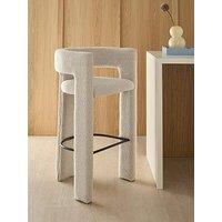 The Very Collection Nell Boucle Bar Stool