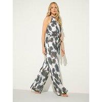 Long Tall Sally Tall Tie Dye Georgette Jumpsuit