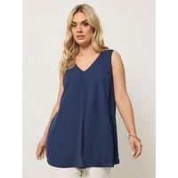 Yours Curve Swiss Moss Cami Top