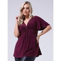 Yours Curve Knot Detail Front Top