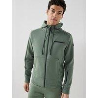 North Sails Tech Full Zip Hoodie - Green