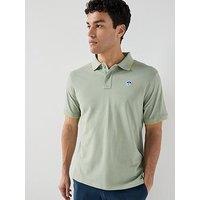 North Sails Tipped Collar Short Sleeve Polo Shirt - Green