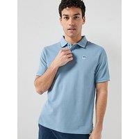 North Sails Tipped Collar Short Sleeve Polo Shirt - Blue