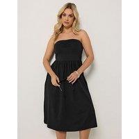 Yours Curve Floral Peplum Dress