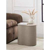 Dusk Evie Irregular Side Table - Taupe