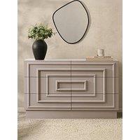 Dusk Harlow 6 Drawer Chest - Taupe