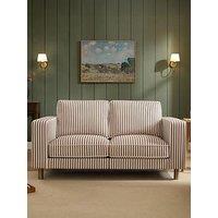 Dusk Soho 2 Seater Sofa - Chocolate Stripe
