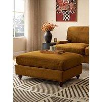 Dusk Hampshire Pouffe - Muted Gold