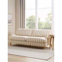 Dusk Hampshire 3 Seater Sofa - Natural Stripe