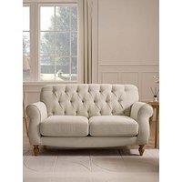 Dusk Hebden 2 Seater Sofa - Cream Linen