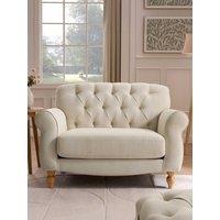 Dusk Hebden Loveseat - Cream Linen