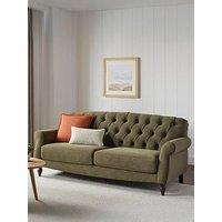 Dusk Hebden 3 Seater Sofa - Olive Green