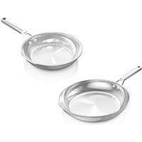 Ninja Everclad Stainless Steel 2-Piece Frying Pan Set C92000Eui