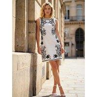 Roman Embroidered Cornelli Dress