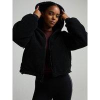 Zavetti Canada Womens Zavetti Canada Sellata Borg Reversible Jacket - Black