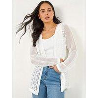 Roman Petite Pointelle Knit Cardigan