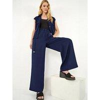 Roman Crepe Elasticated Waist Trouser