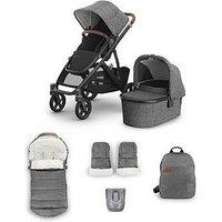 Uppababy Vista V3 Pushchair Bundle - Greyson